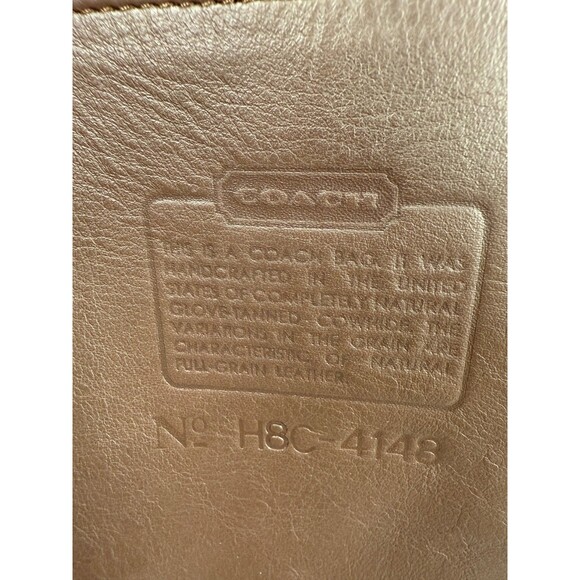 Vintage COACH 4148 Dark Brown Leather Soho Shoulder Bag Made in USA EXCELLENT - Picture 16 of 16